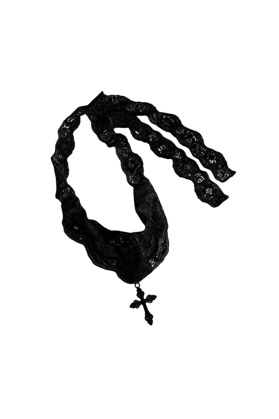 Vintage-Inspired Lace Jewelry Adjustable Fabric Necklace for Special Occasion Giving