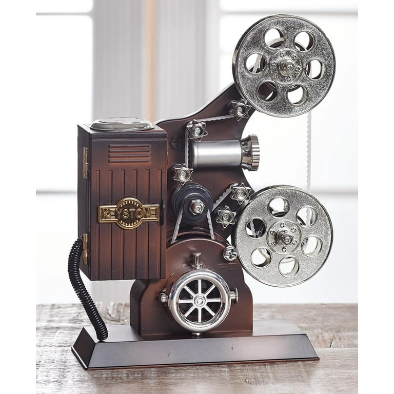 Vintage Inspired Music Box - Movie Projector with Fur Elise 
