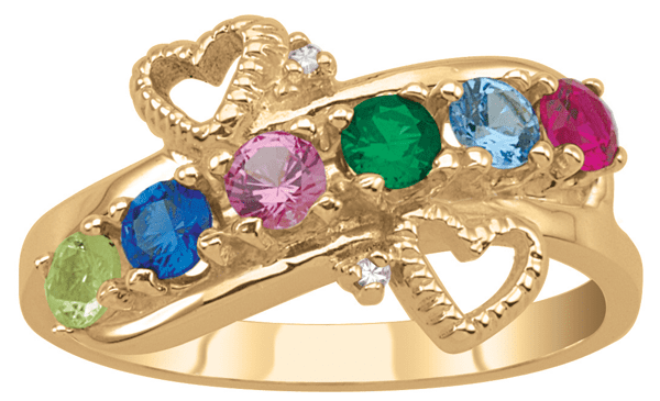 Vintage-Inspired Personalized 10k Gold Filigree Ring by Jewlster
