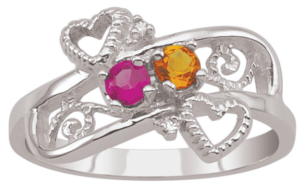 Vintage-Inspired Personalized Filigree ring by Jewelster