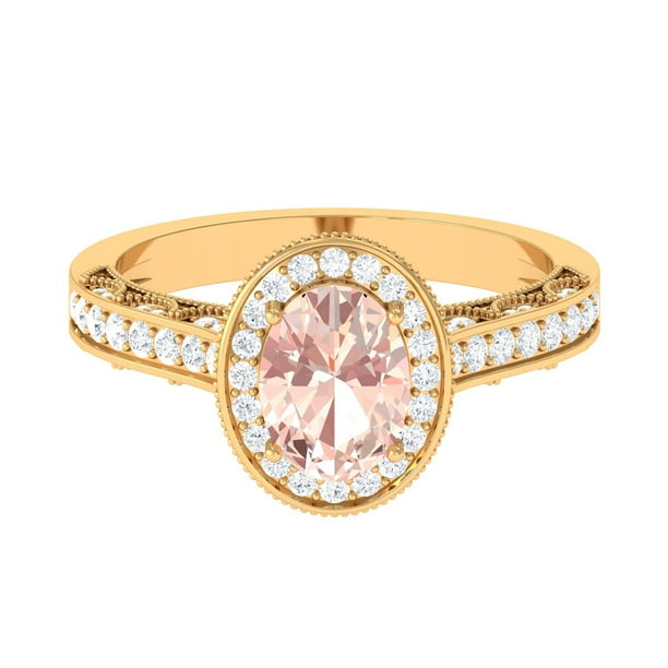 Zales oval morganite ring online