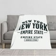 thumbnail image 1 of Vintage-Inspired Soft Flannel Blanket - Cozy Durable Warm for Sofa Travel Bed & Chair - Nostalgic Design with Textured Background, 1 of 5