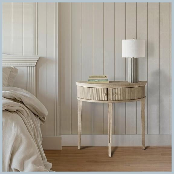 Vintage-Inspired Space-Saving Coffee Table with Storage for Entryway & Living Room