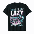 thumbnail image 1 of Vintage Inspired This Is My Lazy 90s Costume T-Shirt Tee, 1 of 3