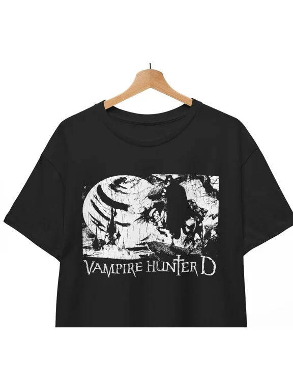 Vintage Inspired Vampire Hunter D Shirt, Japanese Anime Shirt, Unisex Tee