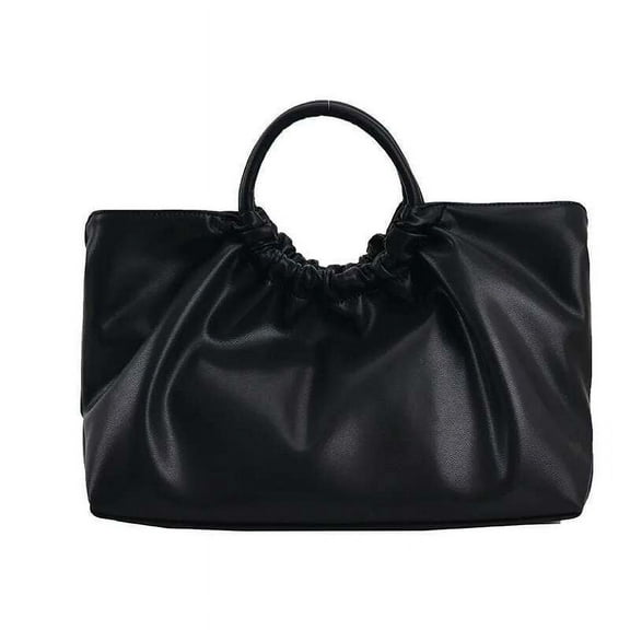 Vintage Inspired Women's Big Capacity Handbag - Elegant Single Strap Tote with Quality Texture