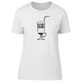 thumbnail image 1 of Vintage Irish Coffee Cup Sketch T-Shirt Women -Image by Shutterstock, Female x-Large, 1 of 2