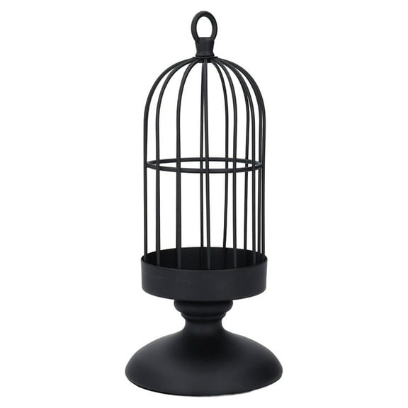 Vintage Iron Bird Cage Candle Holder Decorative for Wedding Home Decor and Aromatherapy