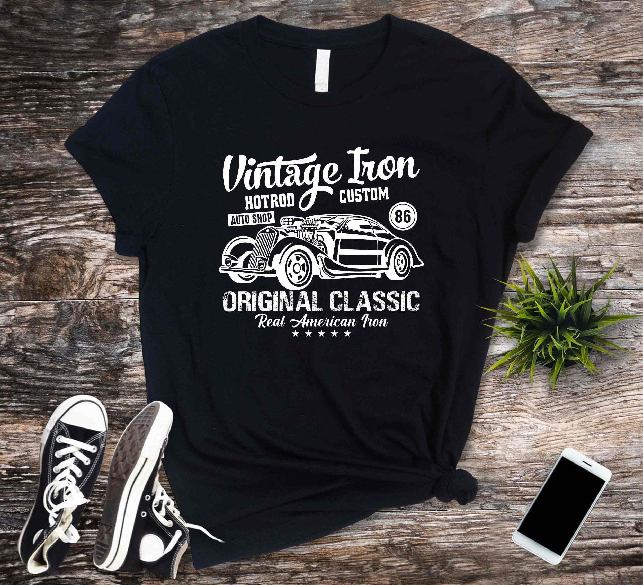 Vintage Hot Rod Old Steel Is Real T-Shirt Vintage Hot Rod Old Steel Is Real T-Shirt