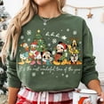 thumbnail image 1 of Vintage It's The Most Wonderful Time of The Year Disney Christmas Sweater, Cartoon Mouse & Friends WDW Christmas Party 2025 Sweatshirt, 1 of 5