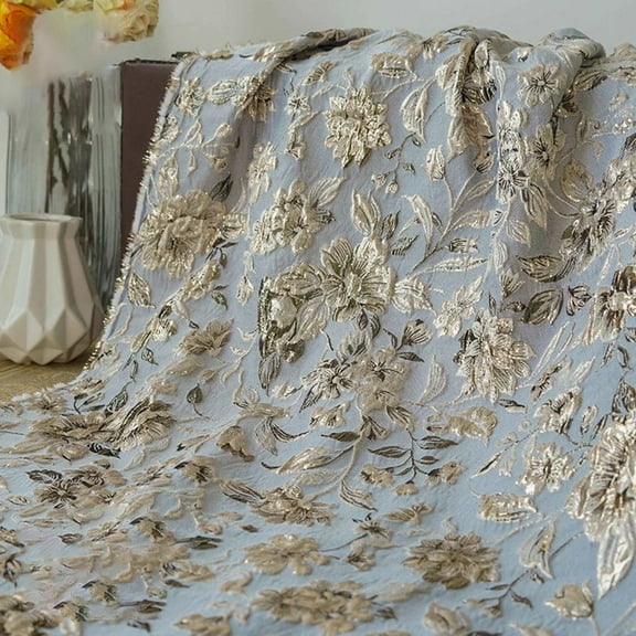 Vintage Jacquard Fabric with Unique Patterns Perfect for Upholstery and Apparel