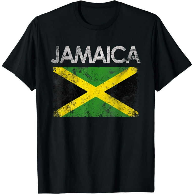 Vintage Jamaica Jamaican Flag Pride Gift T-Shirt Vintage Jamaica Jamaican Flag Pride Gift T-Shirt