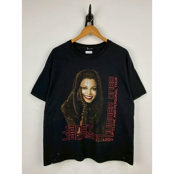 Vintage Janet Jackson Number One Tour T-Shirts