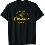 Vintage Japanese Bonsai T-Shirt: Traditional Okinawa Print