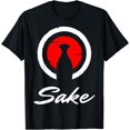 thumbnail image 1 of Vintage Japanese Sake Drinking Alcohol Japan Food T-Shirt, 1 of 2
