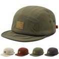 thumbnail image 1 of Vintage Japanese Streetwear Snapback Cap 2026 New Quick-Dry Breathable Baseball Cap Sunscreen Duck Tongue Hat,Army Green, 1 of 4