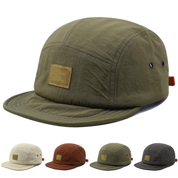 Vintage Japanese Streetwear Snapback Cap 2026 New Quick-Dry Breathable Baseball Cap Sunscreen Duck Tongue Hat,Army Green