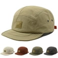 thumbnail image 1 of Vintage Japanese Streetwear Snapback Cap 2026 New Quick-Dry Breathable Baseball Cap Sunscreen Duck Tongue Hat,Khaki, 1 of 10