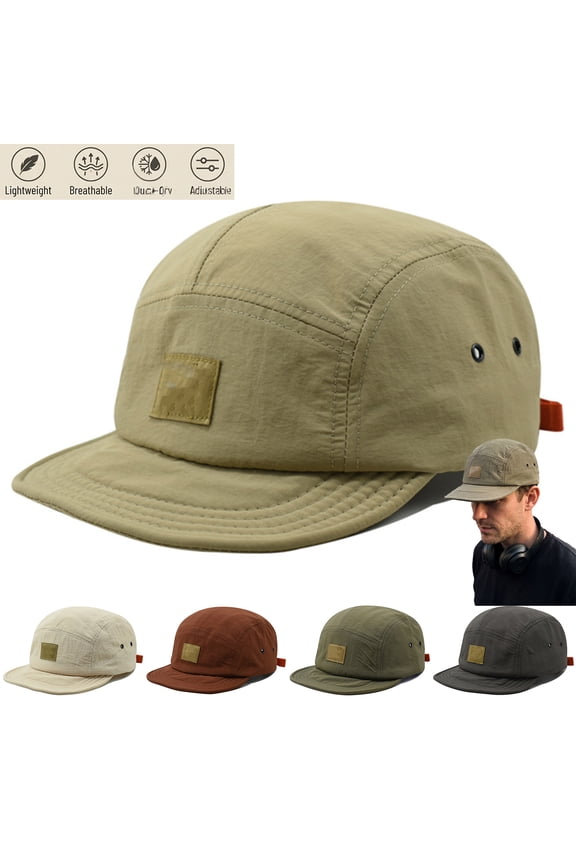 Vintage Japanese Streetwear Snapback Cap Casual Hats for Men Lightweight Breathable Polyester Duckbill Baseball Cap with Adjustable Snapback Closure Vintage Washed Low Profile Desig,Red