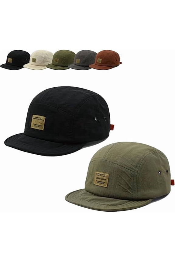 Vintage Japanese Streetwear Snapback Cap,Lightweight Breathable Polyester Snapback Hat, Hip-Hop Casual Duckbill Cap(A)