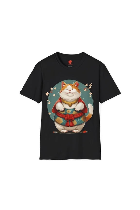 Vintage Japanese Sumo Cat Obi Tshirthot Trending Birthday Gifts