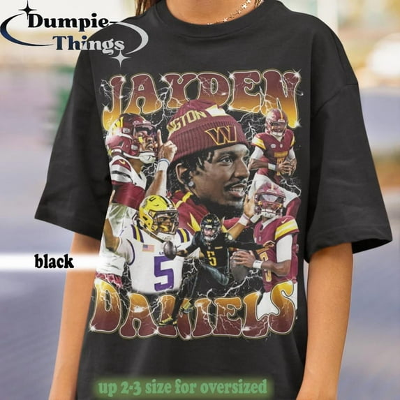 Vintage Jayden Daniels Shirt Gift for Fan