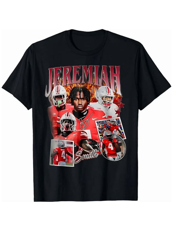 Vintage Jeremiah Tee Graphic Smith 90's Style T-Shirt unisex T-Shirt,Black Color,Size 2XL