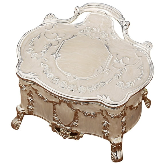 Vintage Jewelry Box Trinket Organizer for Women Girls