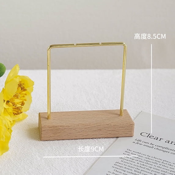 Vintage Jewelry Shelf Metal Earring Display Stand For Earring Necklace Handbag Multiple Shapes Jewelry Key Chain Holder Display 09