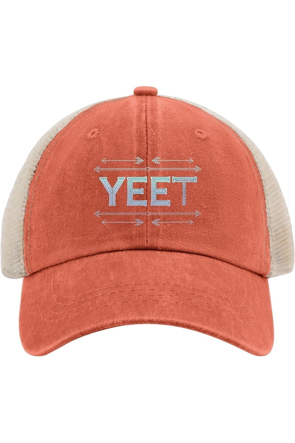 Vintage Jey USO Yeet Apparels Saying Hats for Women Funny Washed Hiking Hat Casual Washed Jogging