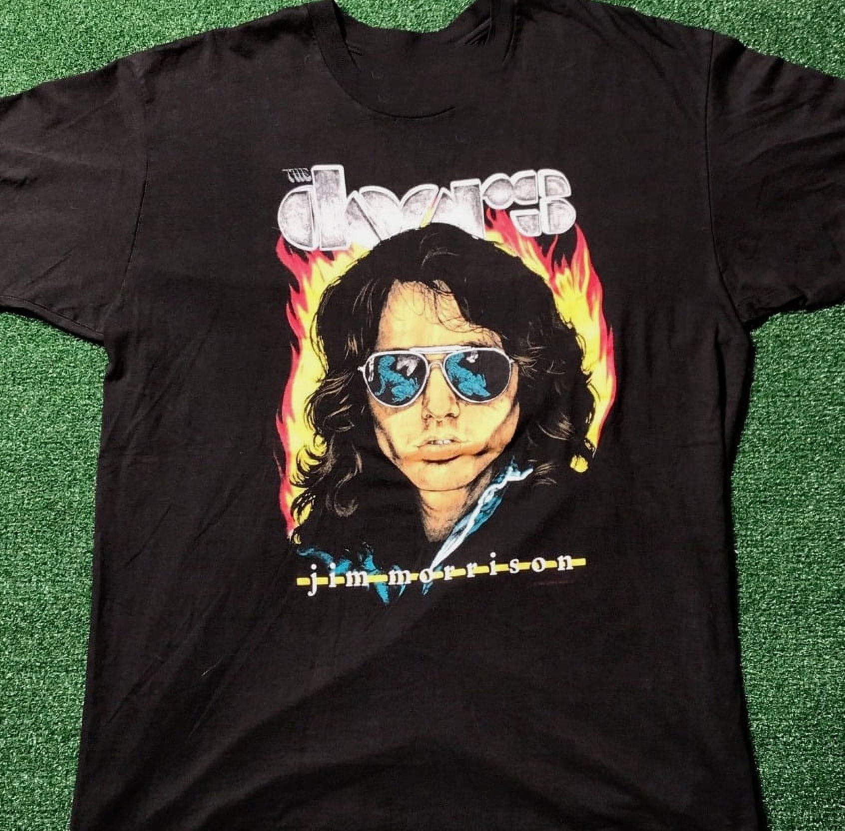 Vintage Jim Morrison The Doors Black Unisex S234XL TSirt