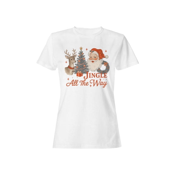 Vintage Jingle All The Way Women's T-shirt