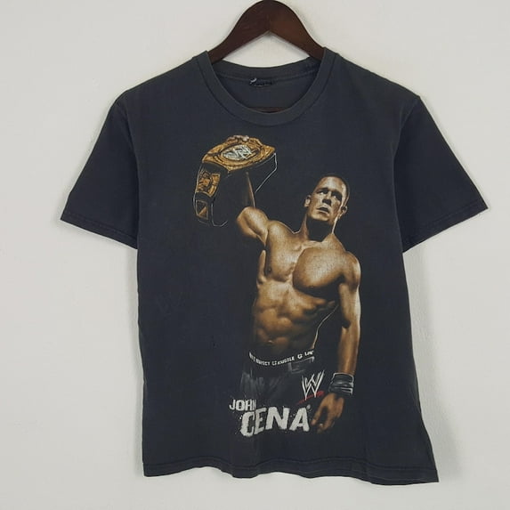 Vintage John Cena WWE Tshirt,Black Color,Size XL
