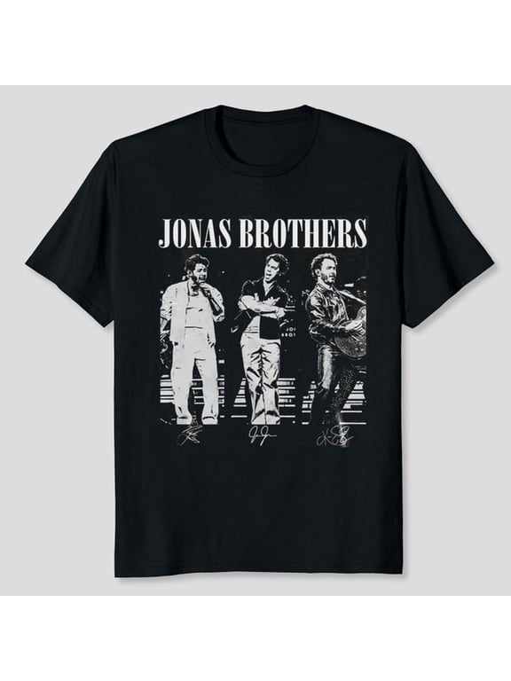 Vintage Jonas Brothers Shirt, Jonas Bros 20th Annivesary Tour 2025 Shirt Unisex, Sizes S-5XL, Tbun