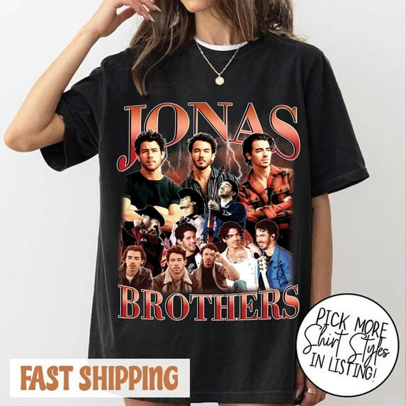 Vintage Jonas Brothers Shirt,Jonas Brother Shirt, Jonas Retro 90's Sweater, JONAS20 Greetings From Your Hometown
