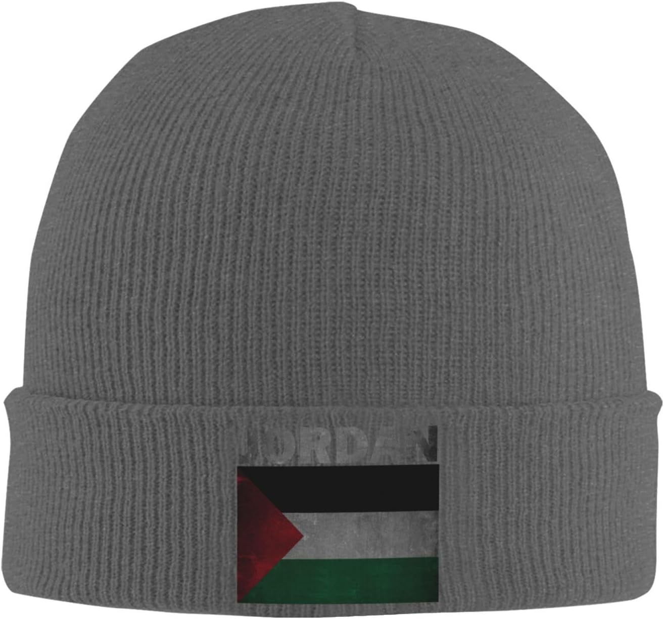 Vintage Jordan Flag Winter Warm Knit Hat Soft Beanie Cap Black Walmart
