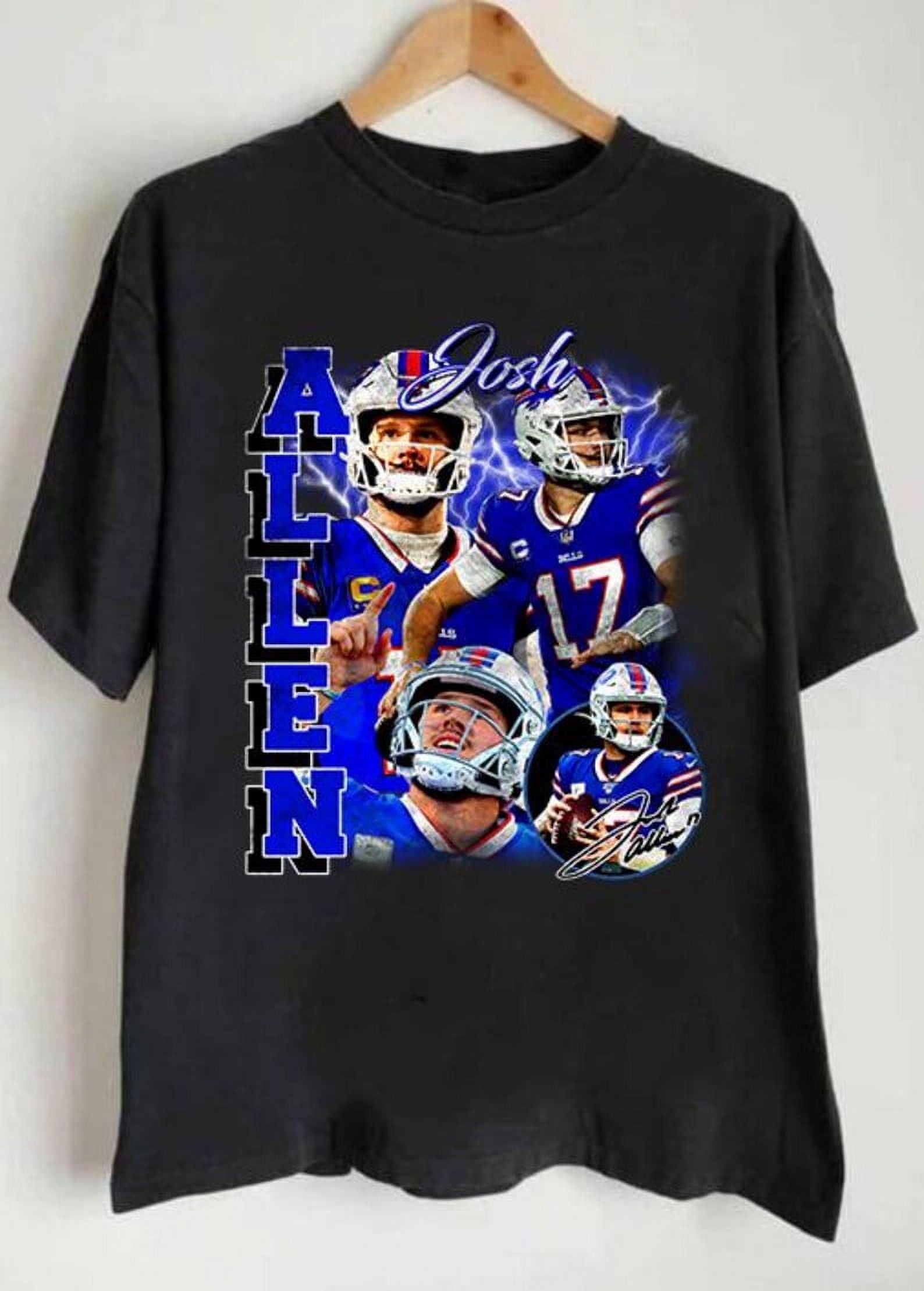 Vintage Josh Allen Comfort Colors T shirt Football shirt Classic 90s Graphic Tee Unisex Vintage Bootleg Oversized Tshirt Best Gift Walmart