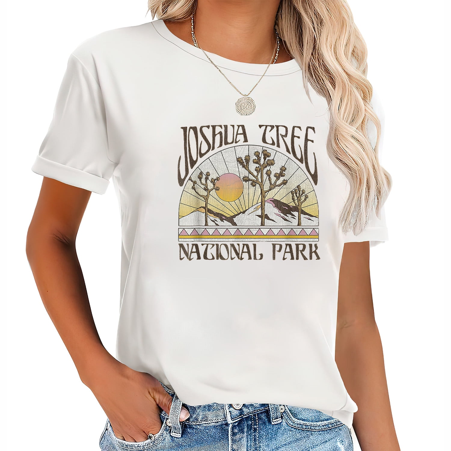 Vintage Joshua Tree National Park Retro T-Shirt Vintage Joshua Tree National Park Retro T-Shirt
