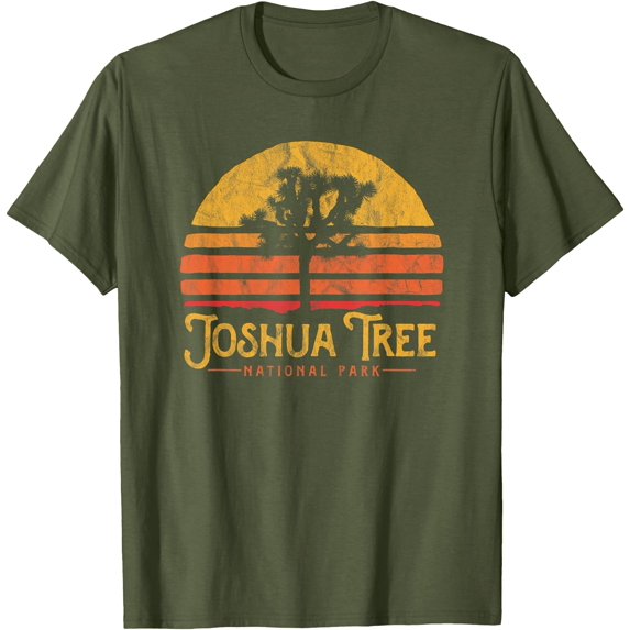 Vintage Joshua Tree National Park Retro Unisex T-Shirt for Men Women Kids Toddler
