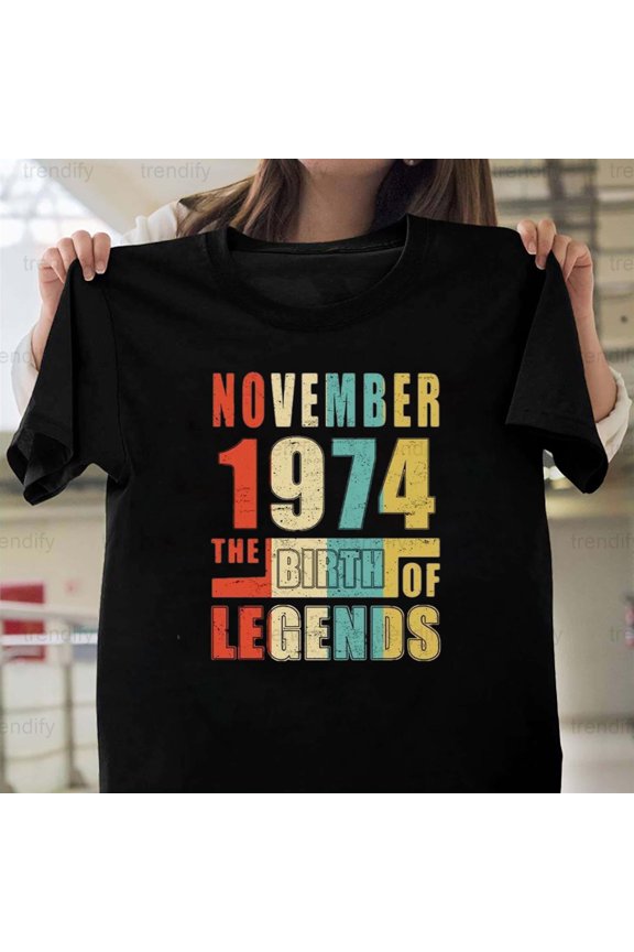 Vintage July 1953 The Birth Of Legends Classic Birthday Gift, H11305 Unisex T-Shirt, Up to 5XL Available