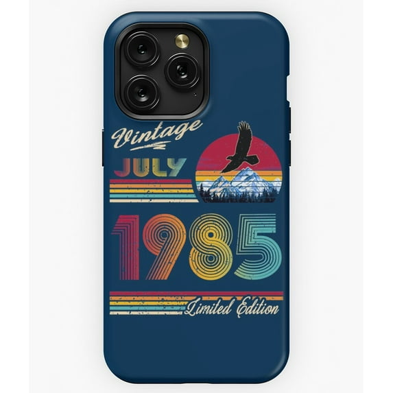 Vintage July 1985 Birthday Retro Bday Gift G7802 Phone Case for iPhone17 16 15 14 13 12 11 Pro Max