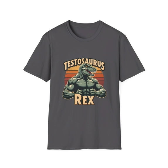 Vintage Jurassic Fitness Dinosaur Gym T-Shirt