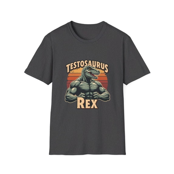 Vintage Jurassic Fitness Dinosaur Gym T-Shirt
