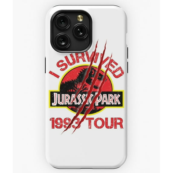Vintage Jurassic Park Entrance G1084 Phone Case for iPhone17 16 15 14 13 12 11 Pro Max