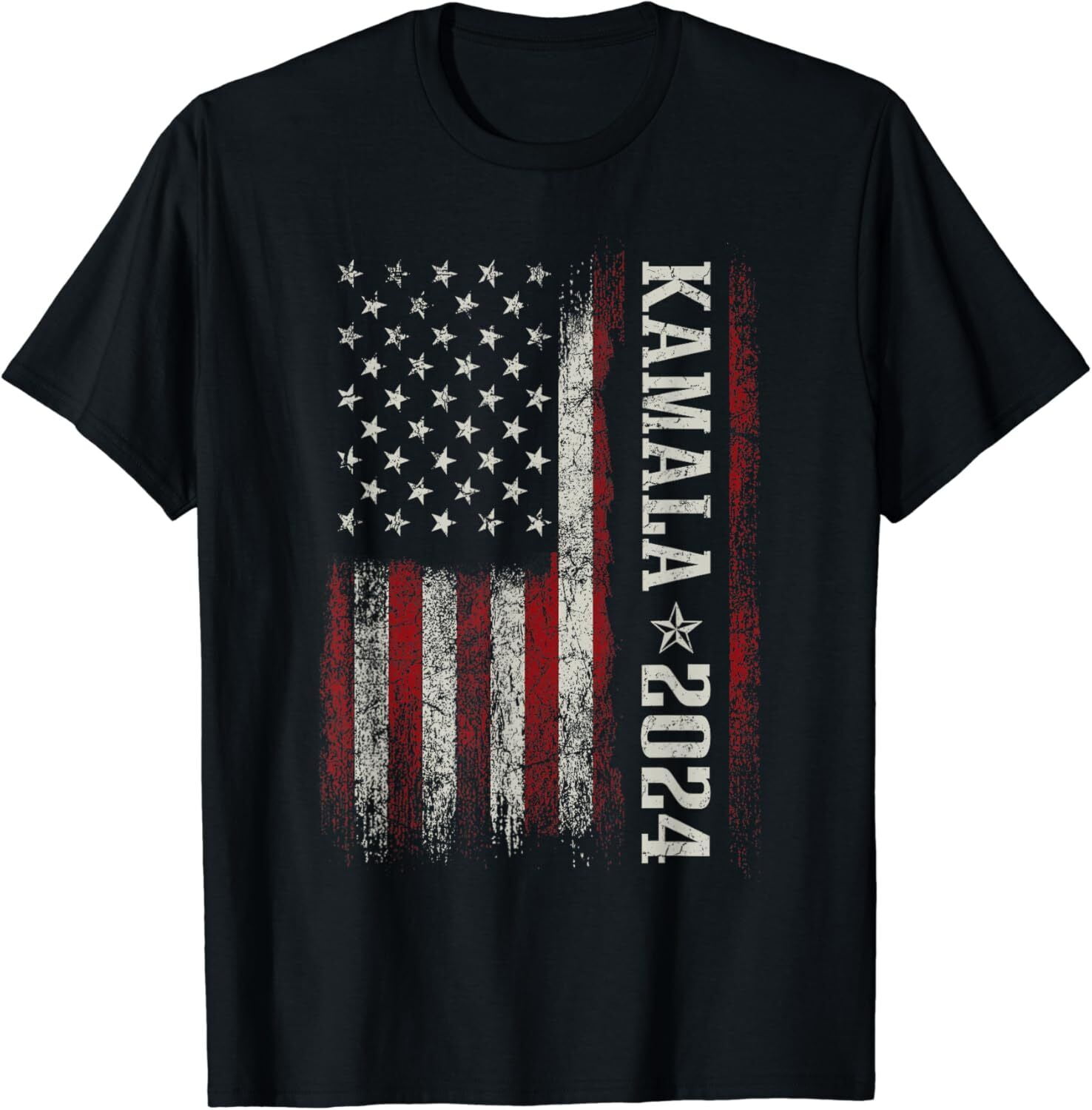 Vintage Kamala Harris 2024 For President Election Campaign Unisex T