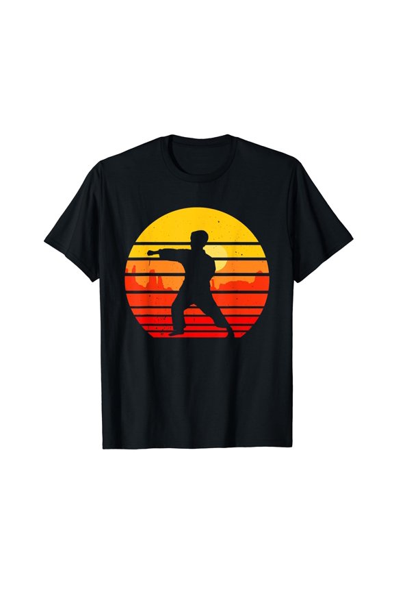 Vintage Karate Martial Arts Fighter Retro Karate T-Shirt