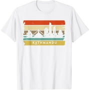 Vintage Kathmandu shirt. Nepalese Himalayas Nepal flag tee