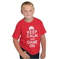 thumbnail image 1 of Vintage Keep Calm Video Game On Nerd Crewneck T Shirts Boy Girl Teen Brisco Brands S, 1 of 6