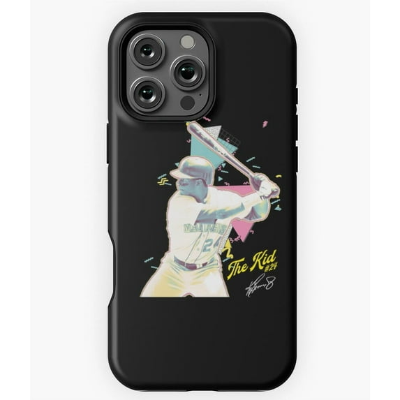 Vintage Ken Griffey Jr The Kid M0352 Phone Case for iPhone 17 16 15 14 13 12 11 Pro Max