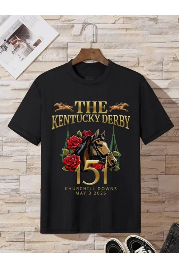 Vintage Kentucky Derby Race 2026 For Unisex T Shirt S-3Xl, Churchill Downs Racing Shirt. Best Birthday Gifts